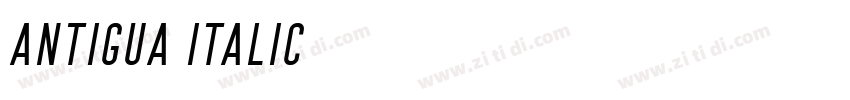 Antigua italic字体转换 Antigua italic字体转换